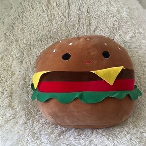 Squishmallows Brown Burger Plush